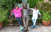 With Einstein in the garden