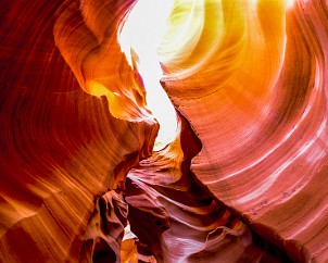 Slot Canyon Antelope Canyon is a slot canyon; a slot canyon is a narrow canyon, formed by the wear of water rushing through rock. A slot canyon is significantly deeper than...